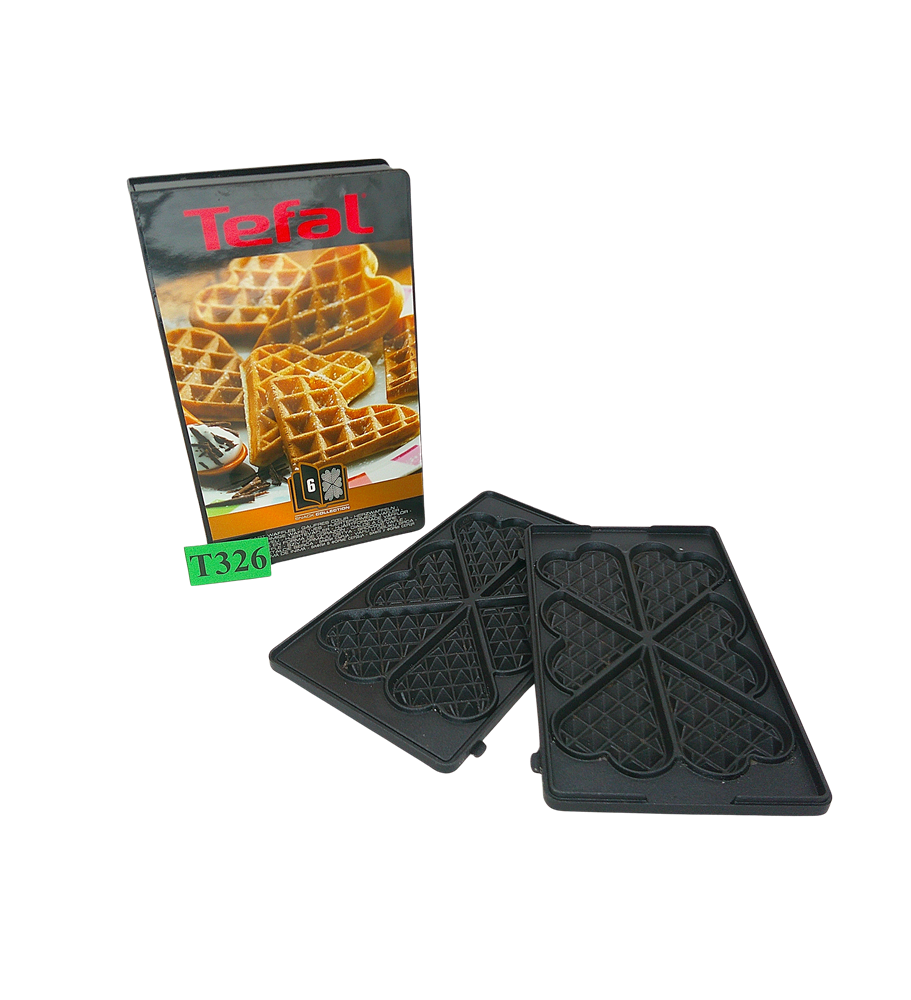 PŁYTY DO GOFRÓW SERCA TEFAL SNACK COLLECTION XA800612 NIEPRZYWIERAJĄCE