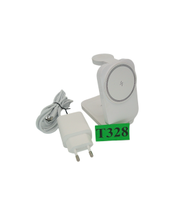 ŁADOWARKA INDUKCYJNA ICHECKEY T18 3w1 MAGNETYCZNA 15W iPHONE WATCH AIRPODS