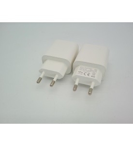 ZESTAW 2x ŁADOWARKA SIECIOWA USB-C 20W PD DO iPHONE + 2x KABEL 2M CA-15T-F