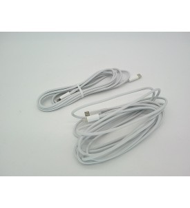 ZESTAW 2x ŁADOWARKA SIECIOWA USB-C 20W PD DO iPHONE + 2x KABEL 2M CA-15T-F