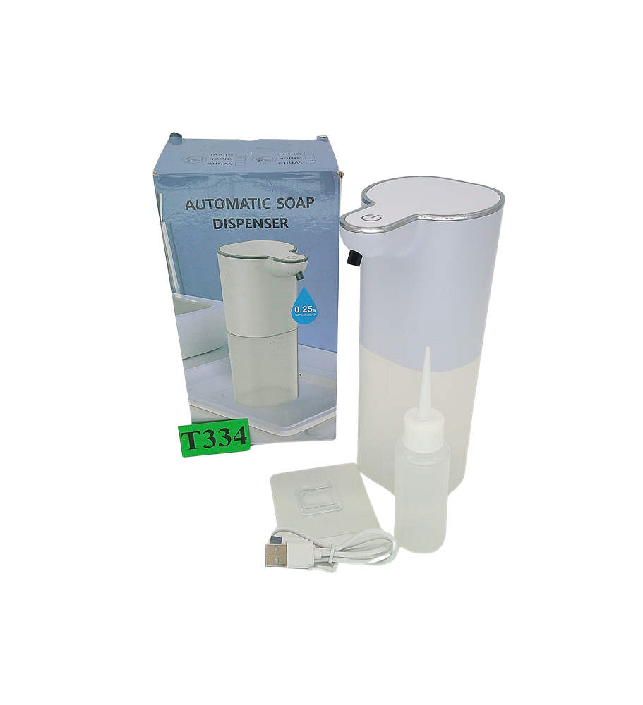 Automatyczny BezDotykowy Dozownik Mydła P9 400 ml USB-C Czujnik Pianki Biały