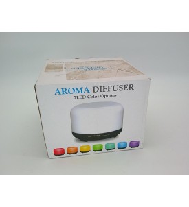 Nawilżacz Powietrza Dyfuzor Zapachowy Aromaterapia 300ml LED Jonizator Timer