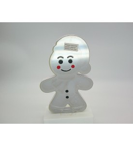 Bałwan 3D Infinity LED Dekoracja Świąteczna 79 LED USB Timer 23,3 cm