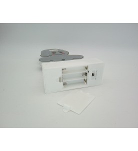 Bałwan 3D Infinity LED Dekoracja Świąteczna 79 LED USB Timer 23,3 cm
