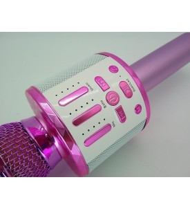 MIKROFON KARAOKE Bezprzewodowy z Głośnikiem Bluetooth Muzyka dla Dzieci i Dorosłych