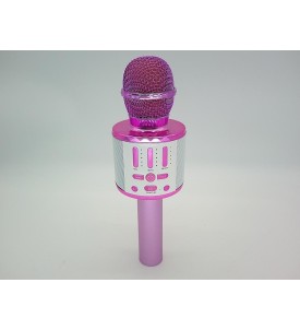 MIKROFON KARAOKE Bezprzewodowy z Głośnikiem Bluetooth Muzyka dla Dzieci i Dorosłych