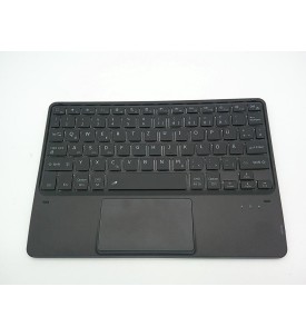 Bezprzewodowa Klawiatura Bluetooth z Touchpadem USB-C PC MacBook iPad Czarna