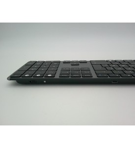 Klawiatura Bluetooth SEENDA SKM64-3 QWERTZ Niemiecka Czarna Szara