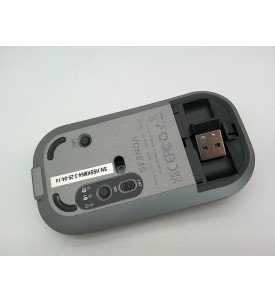 Klawiatura Bluetooth SEENDA SKM64-3 QWERTZ Niemiecka Czarna Szara