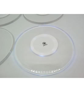 4x Podświetlana Podstawka LED pod Kubek Napój Akrylowa Migająca