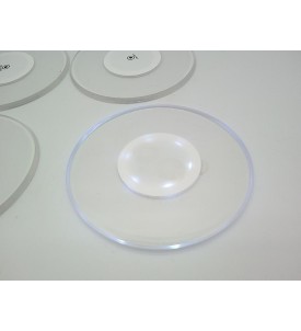 4x Podświetlana Podstawka LED pod Kubek Napój Akrylowa Migająca