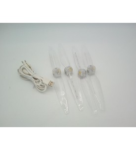 Śmigła LED do DJI Air 3 Podświetlane Nocny Lot 3 Tryby Niski Hałas
