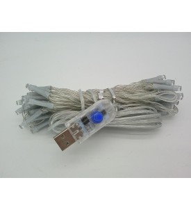 Dekoracja Świąteczna LED 3x Pudełko Prezentowe 50 LED Ciepłe Światło IP44