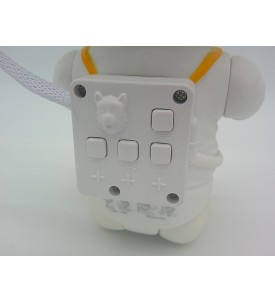 Projektor Gwiazd Astronauta LED 360° Galaktyka Księżyc Pilot Timer Lampka Nocna