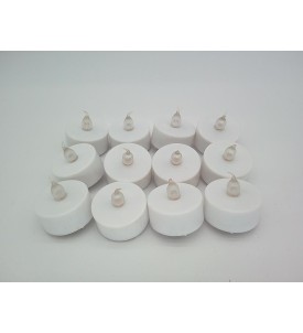 Świece LED Tealight Bezpłomieniowe 12 szt. z Pilotem Timer 6H Migotanie Ściemnianie