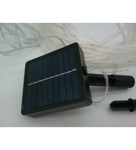 Btfarm Lampki Solarne Ogrodowe 100 LED IP65 8 Trybów Timer Panel Solarny 4,5V