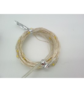 Lampki LED na Druciku 3 szt. Fairy Lights na Baterie AA + 3 Piloty Dekoracyjne