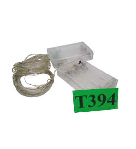 Litogo Lampki LED na Druciku 2 szt. Fairy Lights Timer 6H/18H na Baterie AA