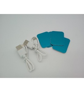 LROLTEF Lampki LED z Czujnikiem Ruchu 25 cm 2 szt. USB-C Magnetyczne do Szafy Kuchni