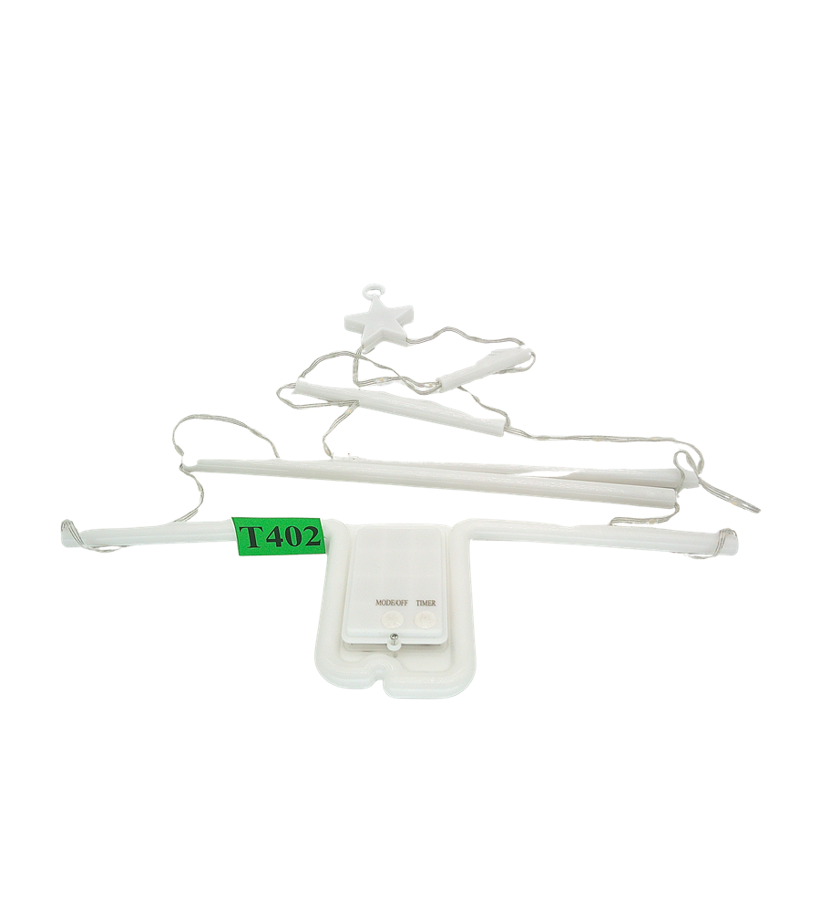Lampki Choinkowe LED Choinka Drabinowa Ladder Lights na Baterie 8 Trybów Timer IP44