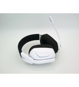 WESEARY WG1 Słuchawki Gamingowe Bezprzewodowe | 2.4G + Bluetooth | Mikrofon | Dźwięk Przestrzenny | Kolor biały I PS5 PS4 PC Mac