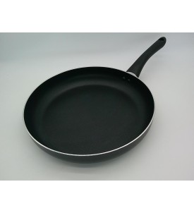 Amazon Basics Zestaw 3 Patelni 20 25 30 cm Non-Stick Aluminiowe Soft-Touch