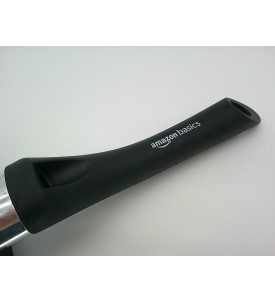 Amazon Basics Zestaw 3 Patelni 20 25 30 cm Non-Stick Aluminiowe Soft-Touch