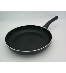 Amazon Basics Zestaw 3 Patelni 20 25 30 cm Non-Stick Aluminiowe Soft-Touch