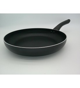 Amazon Basics Zestaw 3 Patelni 20 25 30 cm Non-Stick Aluminiowe Soft-Touch