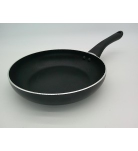 Amazon Basics Zestaw 3 Patelni 20 25 30 cm Non-Stick Aluminiowe Soft-Touch