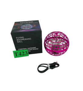 Latająca Kula Boomerang UFO Flying Spinner Dron Piłka LED USB