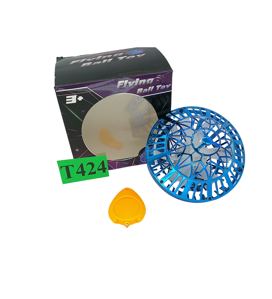 Latająca Kula Boomerang UFO Flying Spinner Dron Piłka LED z Pilotem USB