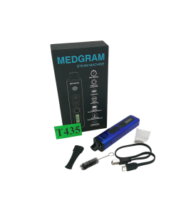 MEDGRAM V1 Pro Waporyzator do Suszu Ziół 93–220°C LCD USB-C 1500 mAh Niebieski