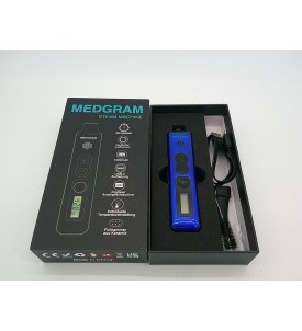 MEDGRAM V1 Pro Waporyzator do Suszu Ziół 93–220°C LCD USB-C 1500 mAh Niebieski