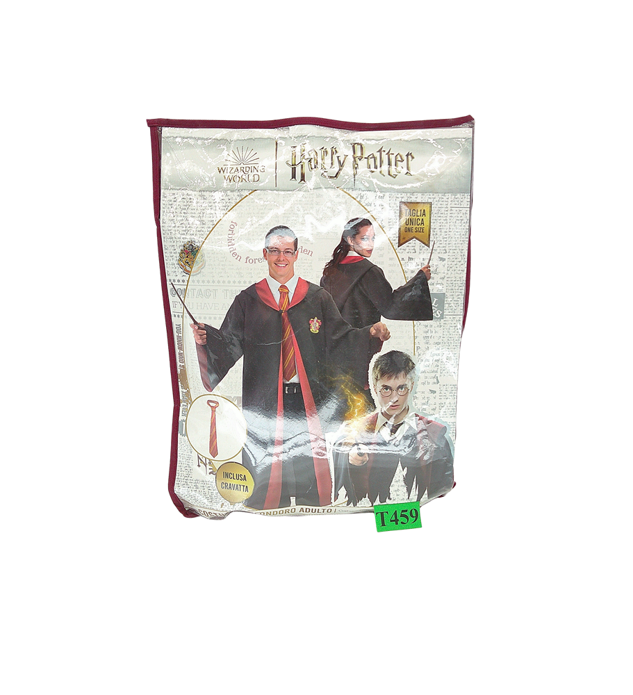 Strój Harry Potter Gryffindor M/L Kostium dla Dorosłych Peleryna Szata Krawat Cosplay