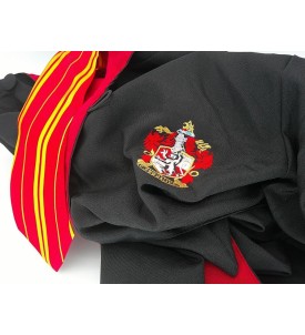 Strój Harry Potter Gryffindor M/L Kostium dla Dorosłych Peleryna Szata Krawat Cosplay