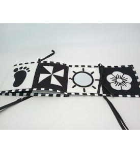 MODU Baby Activity Set – Sensoryczny Blok Piankowy dla Niemowląt 0+ Zabawka Edukacyjna