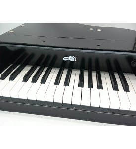 Fortepian Dziecięcy Small Foot Czarny Pianino Drewniane Stołek Nuty Śpiewnik 3+