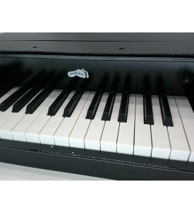Fortepian Dziecięcy Small Foot Czarny Pianino Drewniane Stołek Nuty Śpiewnik 3+