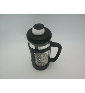 Easyworkz French Press 1000 ml Zaparzacz do Kawy i Herbaty Szklany Dzbanek Czarny