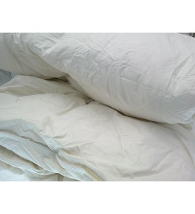 Dafinner Kołdra Puchowa Całoroczna 220 × 240 cm Pierze i Puch Kaczy 4 Pory Roku