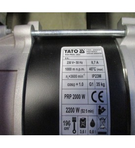 YATO AGREGAT PRĄDOTWÓRCZY YATO 2200W ARV 4,8KM