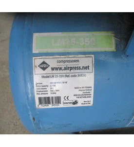 AIRPRESS SPRĘŻARKA TŁOKOWA LM 25-350 350L/MIN 25L 230V