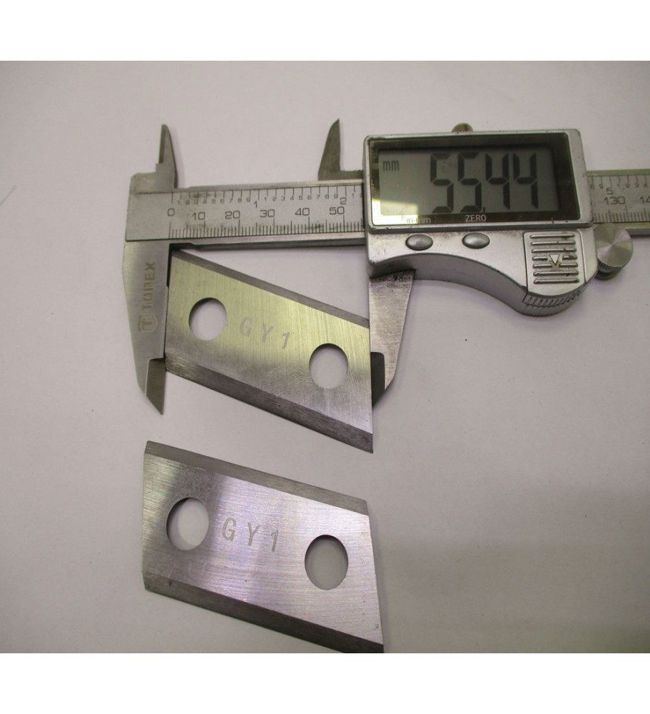 NÓŻ NOŻE ROZDRABNIACZA DO GAŁĘZI 2SZT 55x30x3mm NÓŻ NOŻE ROZDRABNIACZA DO GAŁĘZI 2SZT 55x30x3mm