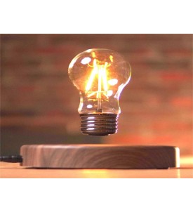 LATAJĄCA ŻARÓWKA LEWITUJĄCA LAMPA BIURKOWA NOCNA LED MAGICZNA LAMPKA