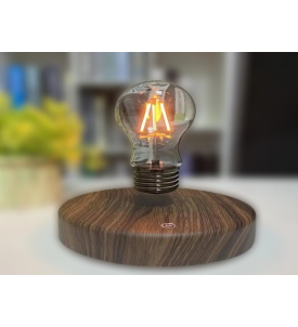 LATAJĄCA ŻARÓWKA LEWITUJĄCA LAMPA BIURKOWA NOCNA LED MAGICZNA LAMPKA