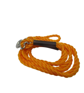 LINKA HOLOWNICZA NYLONOWA 1500 KG – 4 METRY, 16 MM Z HAKAMI