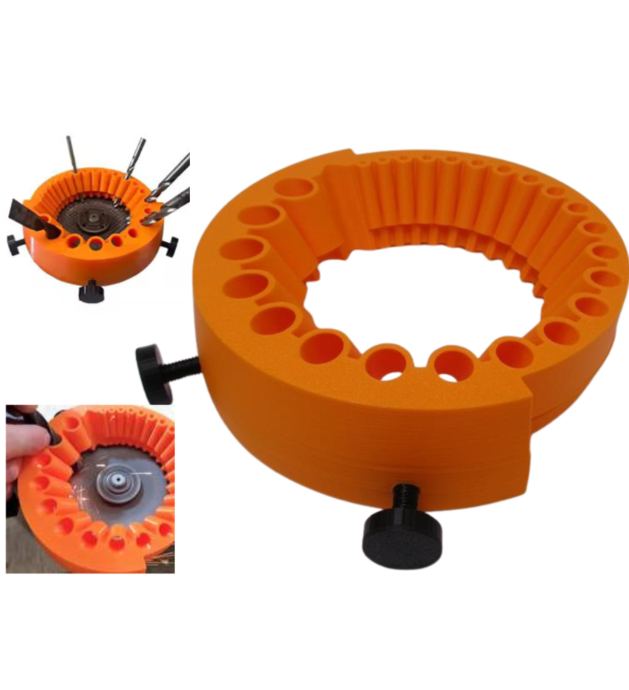 OSTRZAŁKA DO WIERTEŁ ADAPTER NA SZLIFIERKĘ KĄTOWĄ 2-13MM UNIWERSALNA OSTRZAŁKA DO WIERTEŁ ADAPTER NA SZLIFIERKĘ KĄTOWĄ 2-13MM UNIWERSALNA