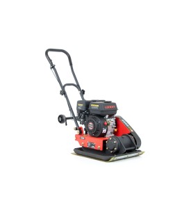 ZAGĘSZCZARKA GRUNTU PŁYTOWA UBIJAK 90kg  mata LONCIN 5,5KM siła 13kN koła