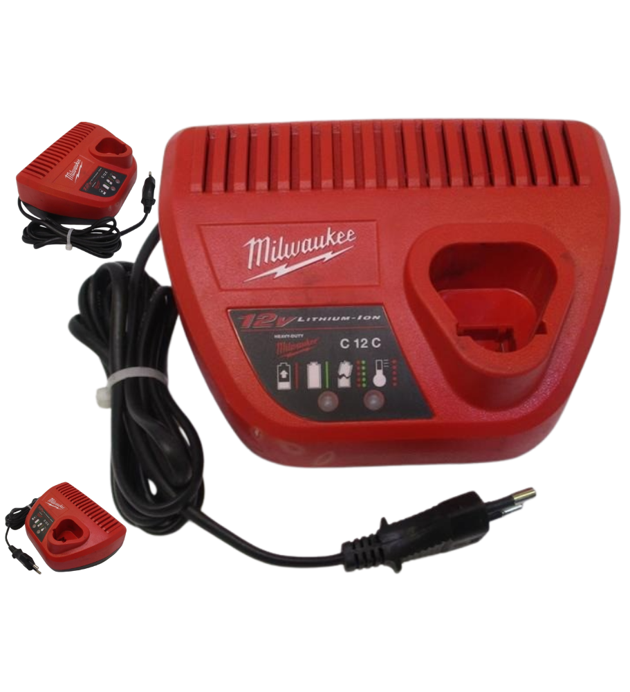ŁADOWARKA DO BATERII AKUMULATORÓW MILWAUKEE M12 C12C ŁADOWARKA DO BATERII AKUMULATORÓW MILWAUKEE M12 C12C